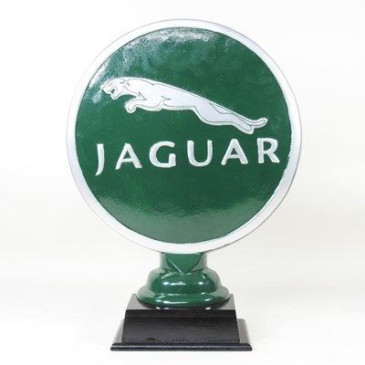Lot 410 - A modern Jaguar mascot, 50cm high