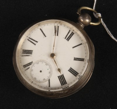 Lot 271 - A Waltham silver cased open face pocketwatch,...