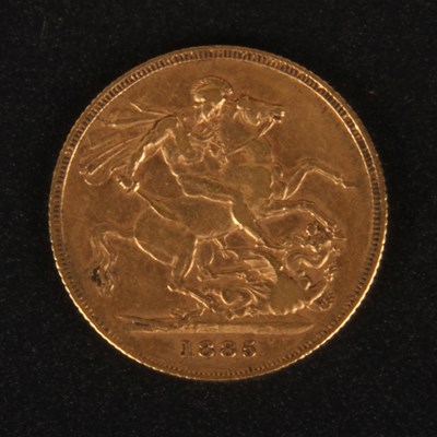 Lot 5 - An Australian Victoria 1885 gold full...