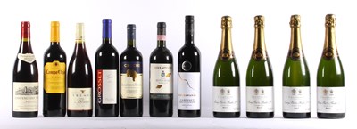 Lot 236 - A collection of mixed red wines, to include a...