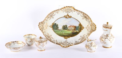 Lot 20 - A 19th century Meissen porcelain coffee...