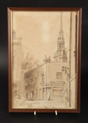 Lot 754 - R Murray, (20th century), Cross Street,...