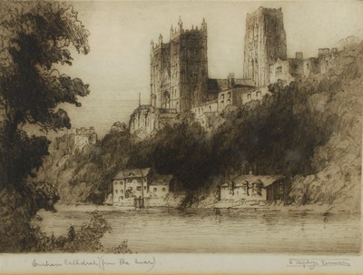 Lot 840 - S Aubrye Durras, 19th/20th century, Durham...