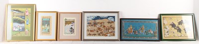 Lot 827 - Indian Mughal School, 20th century, interior...