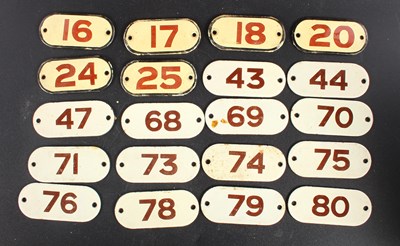 Lot 284 - A collection of Royal Mail enamel on metal...