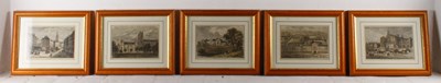 Lot 740 - A set of ten prints from "Old and New London"...