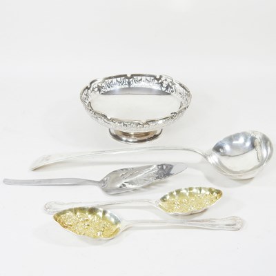 Lot 165 - An early 20th century silver bowl, of circular...