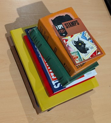 Lot 561 - Five modern hingeless stamp albums, containing...