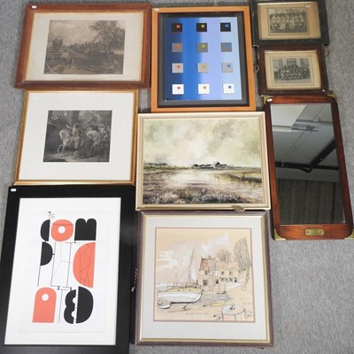 Lot 200 - A collection of pictures and prints