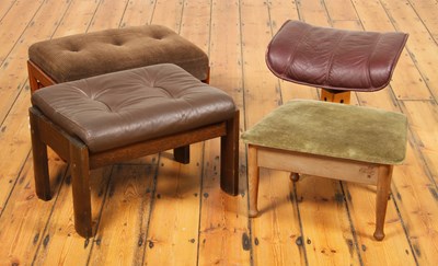 Lot 777 - Four various foot stools
