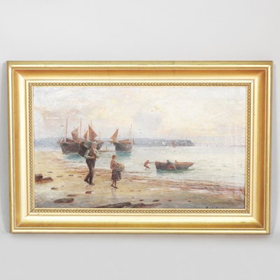 Lot 131 - William Richards, 1895-1950, Bringing Home the...