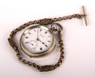 Lot 140 - An openface pocket watch, signed John White of...