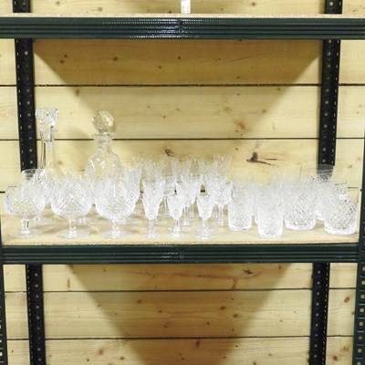Lot 219 - A collection of Waterford Alana pattern...