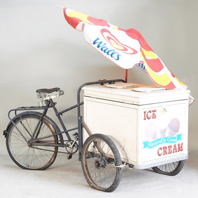 Lot 45 - A mid 20th century blue Pashley street vendors...