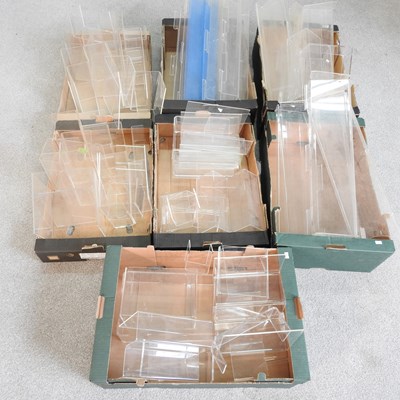 Lot 657 - A large collection of acrylic display stands