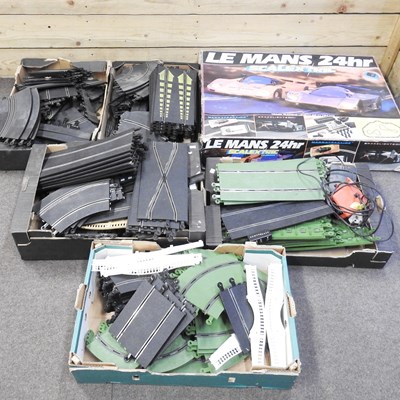 Lot 526 - A Scalextric Le Mans 24hr set, boxed, together...