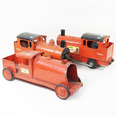 Lot 282 - A Triang Puff-Puff large scale toy locomotive,...