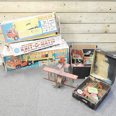 Lot 449 - A collection of Meccano, together with a...