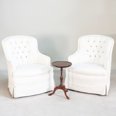 Lot 405 - A pair of mid 20th century and later cream...