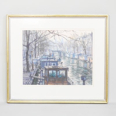 Lot 175 - Ian Hay ARCA, b1940, Evening on the...