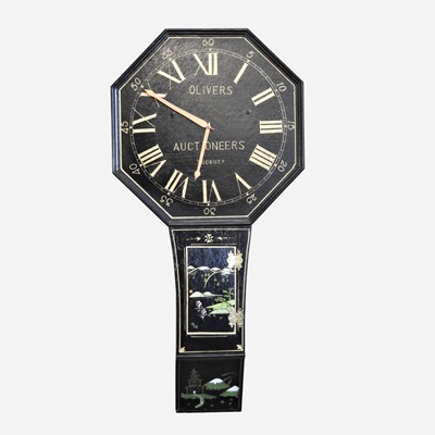 Lot 113 - A 19th century style tavern clock, 20th...
