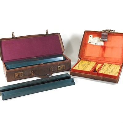 Lot 205 - A mid 20th century mahjong set