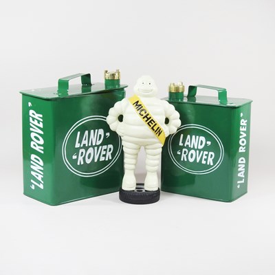 Lot 346 - A painted metal Michelin advertising figure,...
