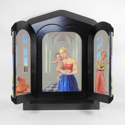 Lot 70 - Simon Gales, b1964, mother and child,...