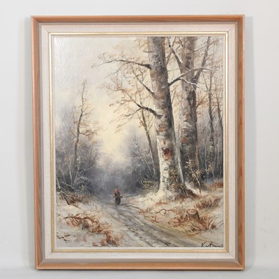 Lot 351 - Continental School, 20th century, landscape...