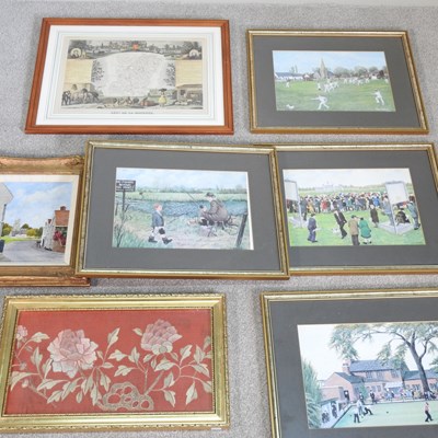 Lot 517 - R Stenning, 20th century, Cavendish, signed...