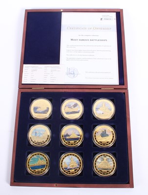Lot 184 - Most Famous Battleships, a collection of nine...