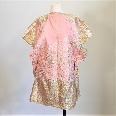 Lot 187 - An Indian pink silk tunic