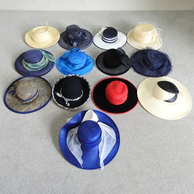Lot 488 - A collection of ladies dress hats, mainly boxed