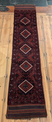 Lot 587 - A Meshwani runner rug