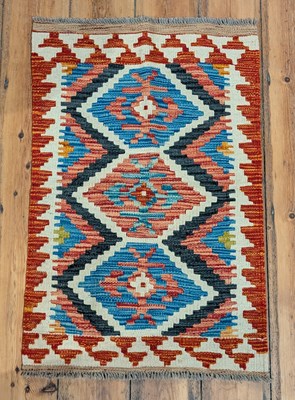Lot 297 - A Chobi kelim rug