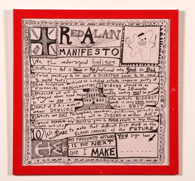 Lot 662 - Grayson Perry RA (British, b. 1960), Red Alan...