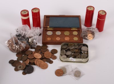 Lot 203 - A collection of UK, colonial, and world coins,...