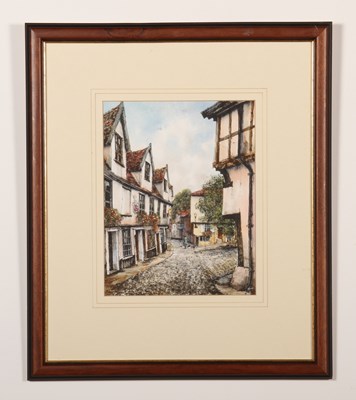 Lot 632 - Reg Siger (Suffolk, b. 1944), Elm Hill,...