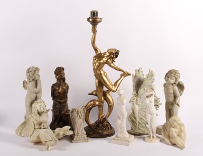 Lot 369 - A collection of figures of ladies, various...