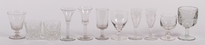 Lot 686 - A collection of 18th and 19th century glasses,...