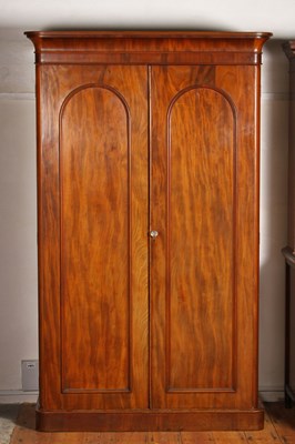 Lot 445 - A Victorian mahogany fully-fitted compactum...