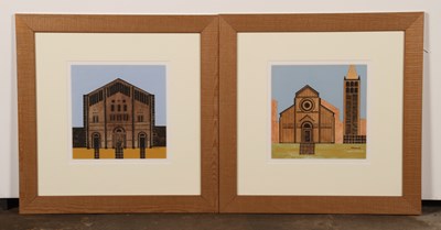 Lot 457 - N D Abercrombie (20th century) Basilica of San...