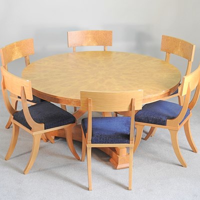 Lot 25 - A fine hand made light oak and pollard oak...