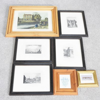 Lot 653 - A collection of prints (7)