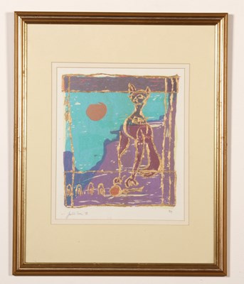 Lot 535 - Sarah Peirce (20th century), Canary Wharf, 43...
