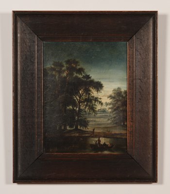 Lot 660 - English School (19th/20th century), moonlit...