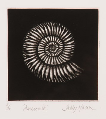 Lot 550 - Debby Mason (British, contemporary), Ammonite,...