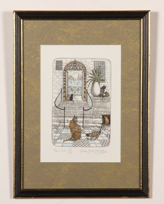 Lot 715 - Eileen Greenwood (British, 1915-2008), Tom Cat,...