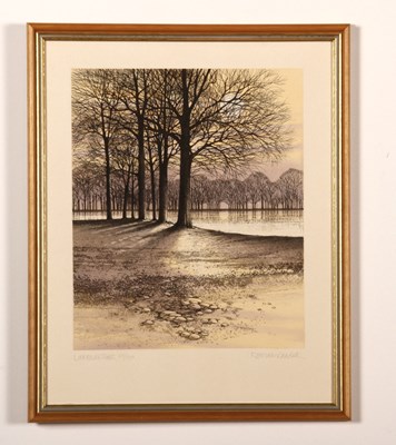 Lot 503 - Kathleen Caddick (British, b. 1937), Lakeside...