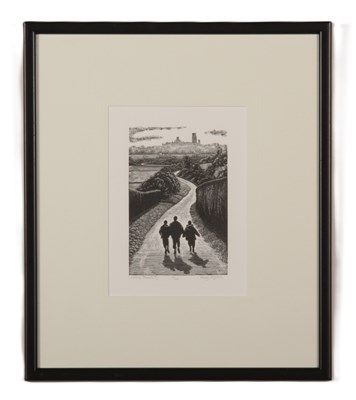 Lot 724 - Andy English (British, contemporary), Walking...